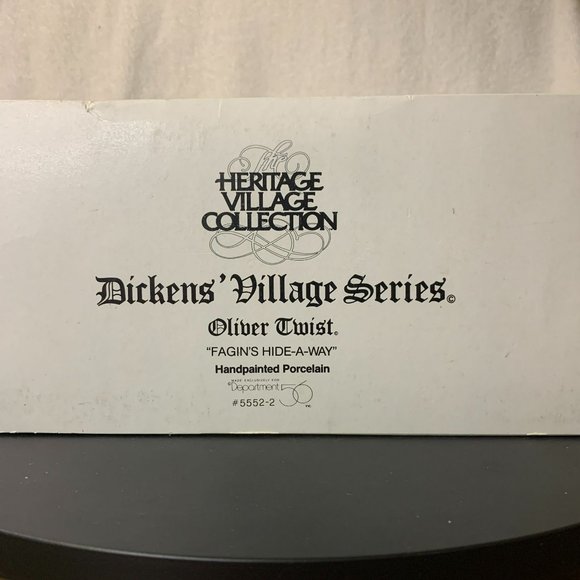 Dept 56 Fagin's Hide-A-Way Dickens Village Lighted Christmas Building - 1991 - Picture 12 of 12